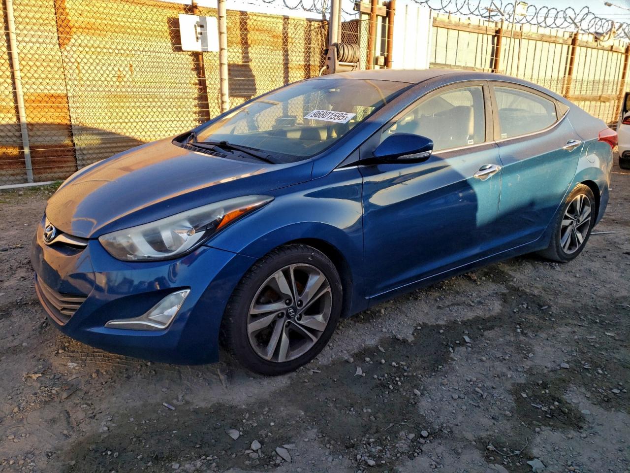 2014 HYUNDAI ELANTRA SE — FRONT END damage — photo 1