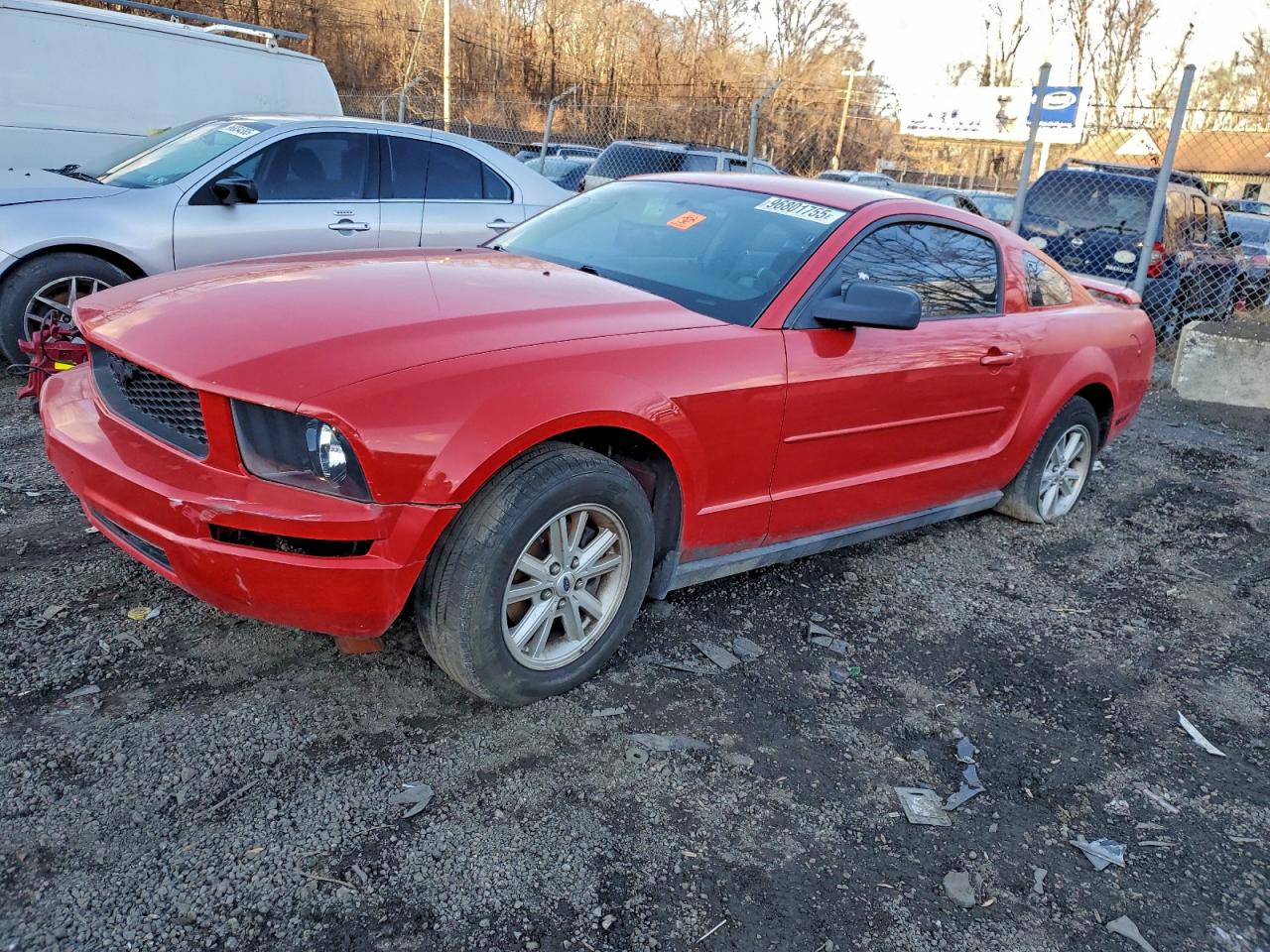 2005 FORD MUSTANG — FRONT END damage — photo 1