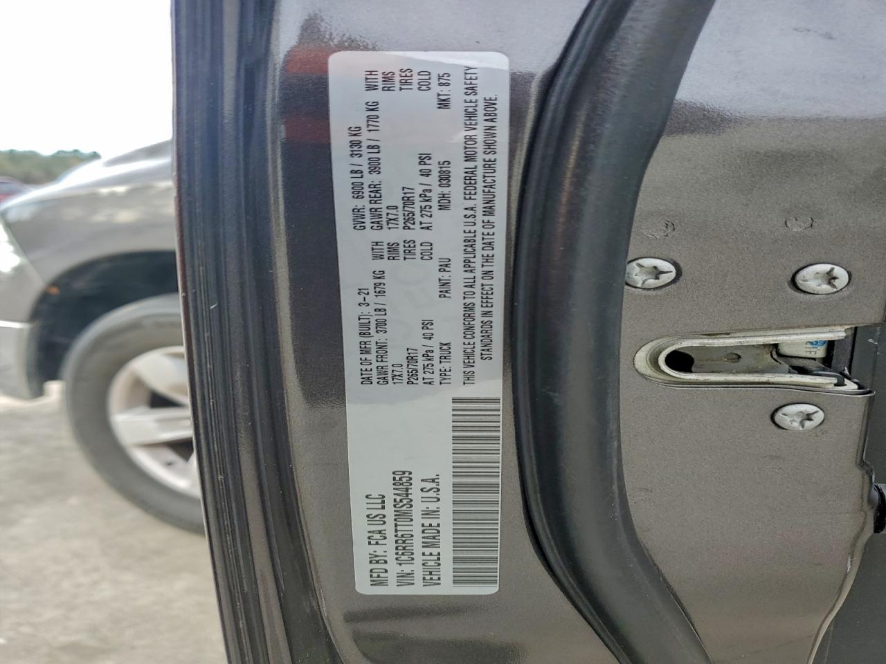 2021 RAM 1500 CLASSIC SLT photo 13