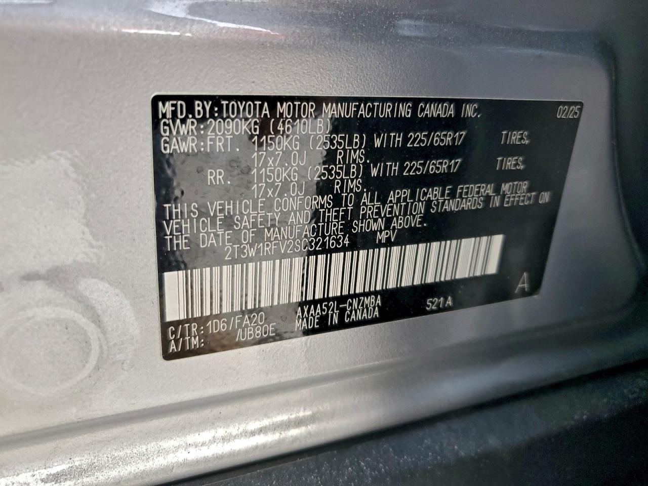 2025 TOYOTA RAV4 XLE photo 14