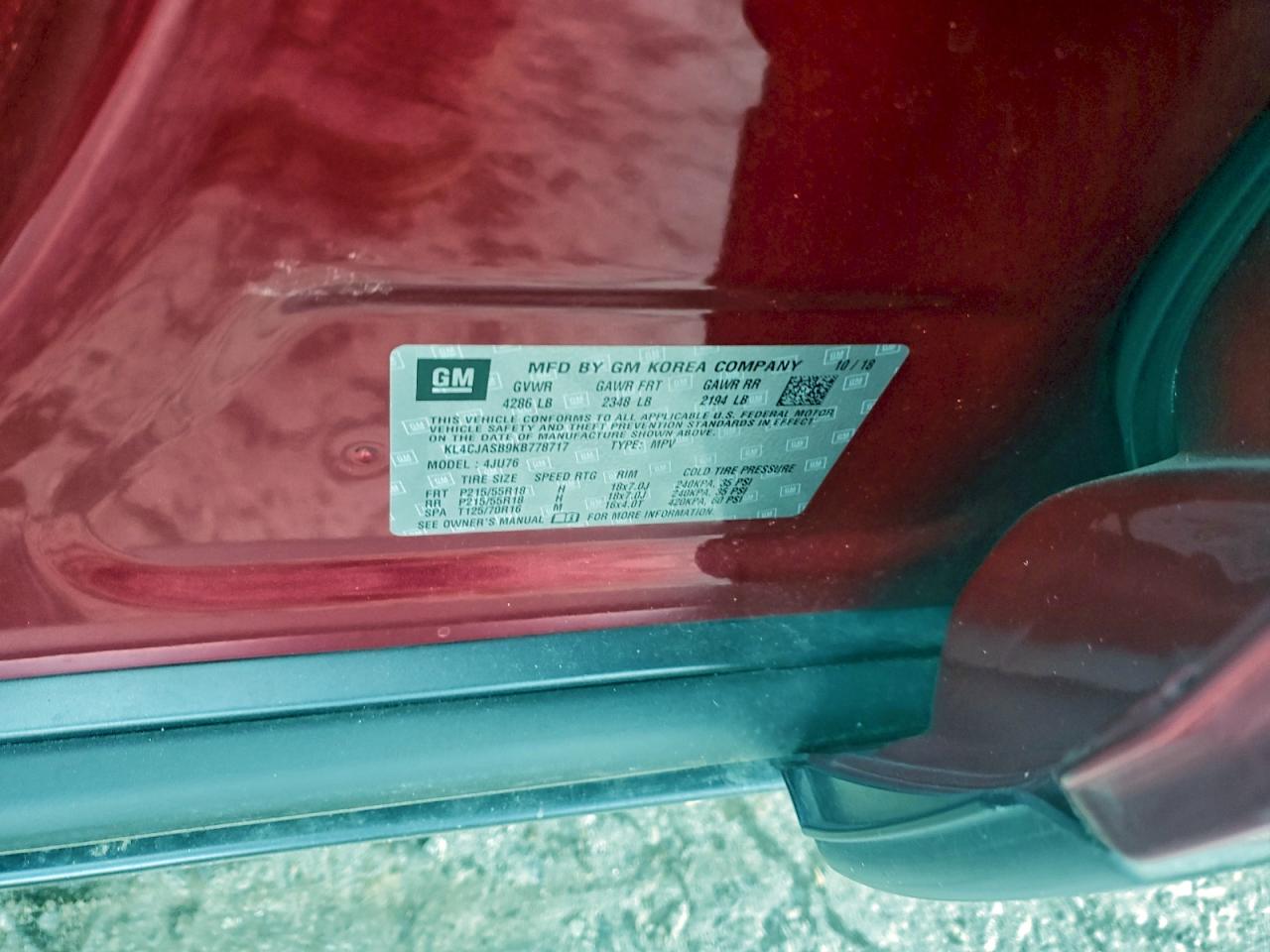 2019 BUICK ENCORE PREFERRED photo 14