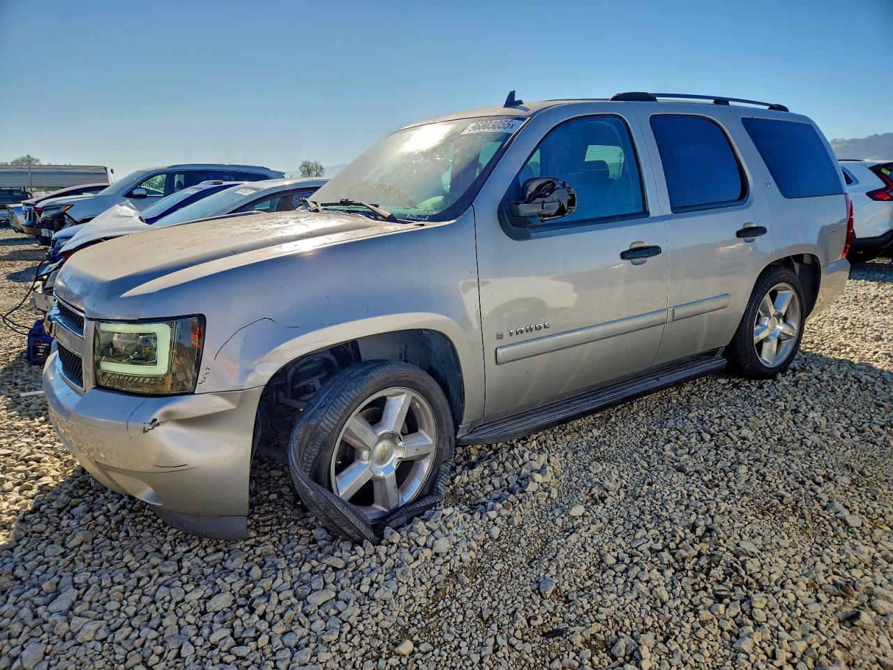 2007 CHEVROLET TAHOE C1500 — FRONT END damage — photo 1