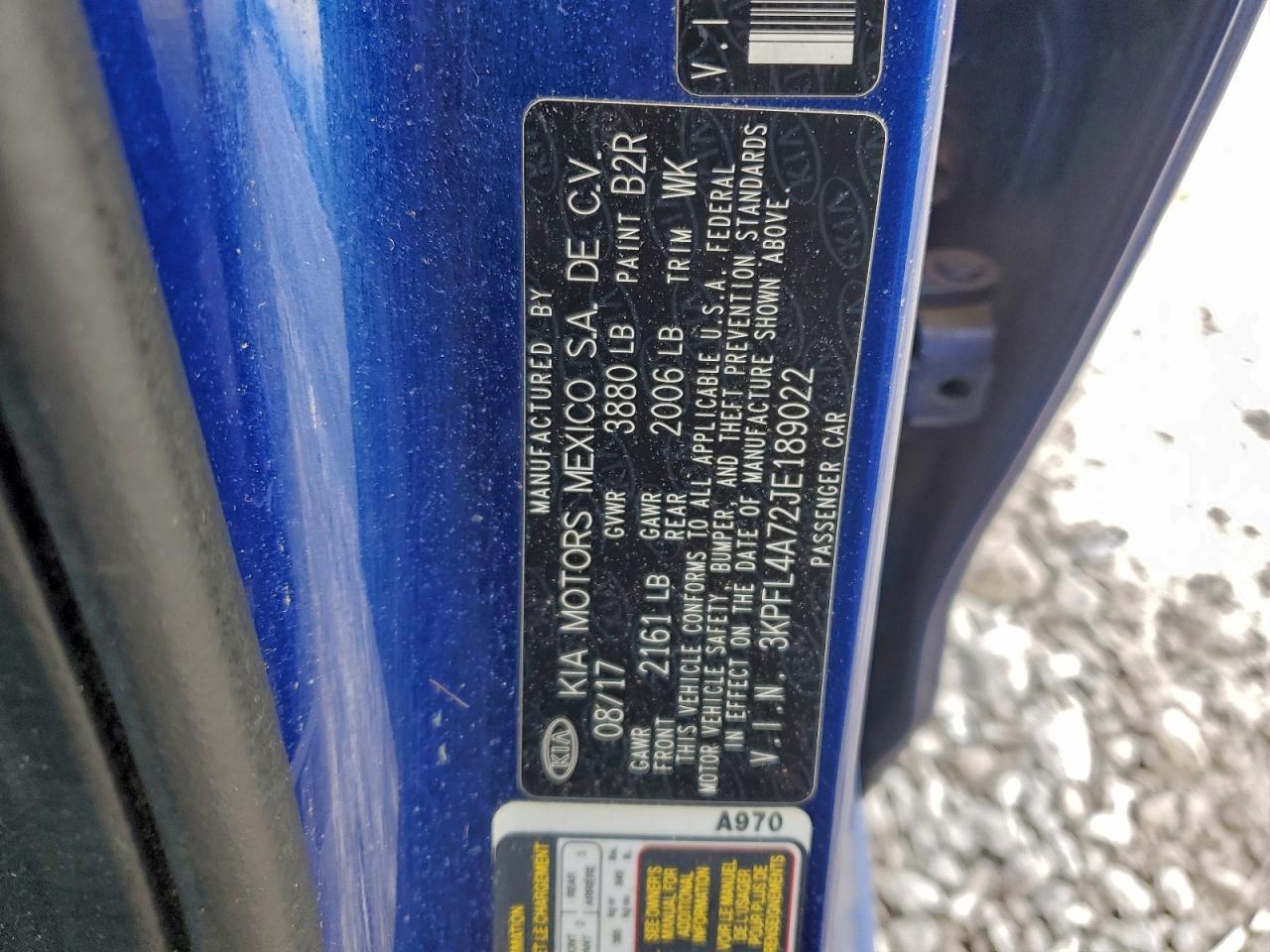 2018 KIA FORTE LX photo 12