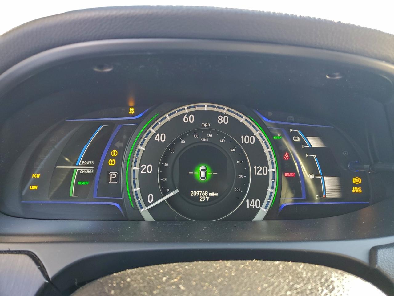 2014 HONDA ACCORD HYBRID EXL photo 9