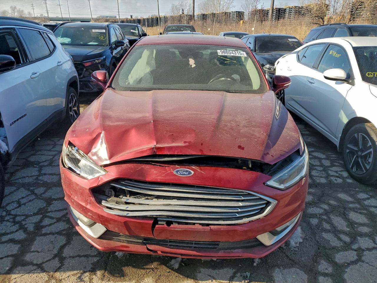 2017 FORD FUSION TITANIUM photo 5