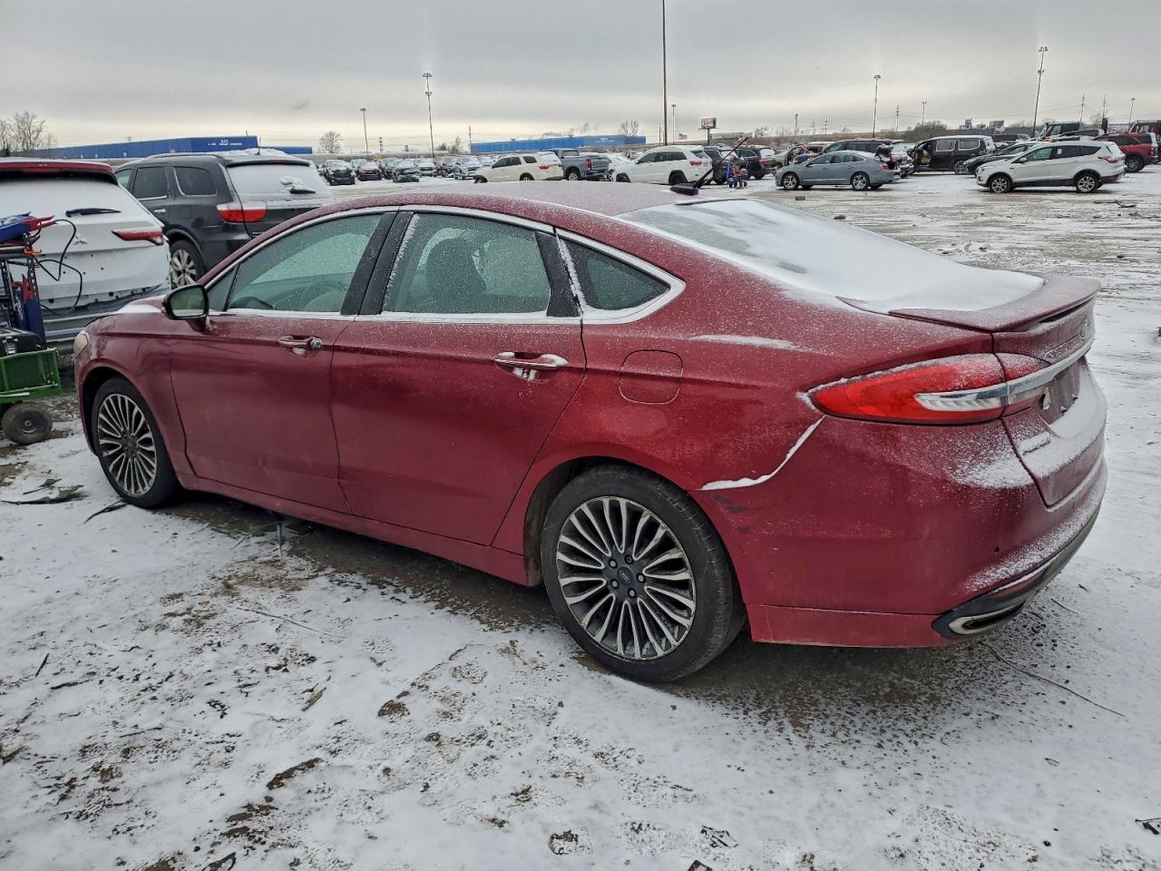 2017 FORD FUSION TITANIUM photo 2
