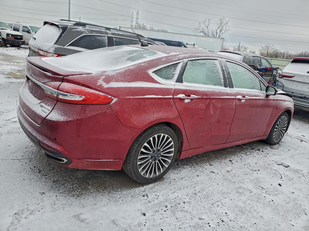 2017 FORD FUSION TITANIUM photo 3