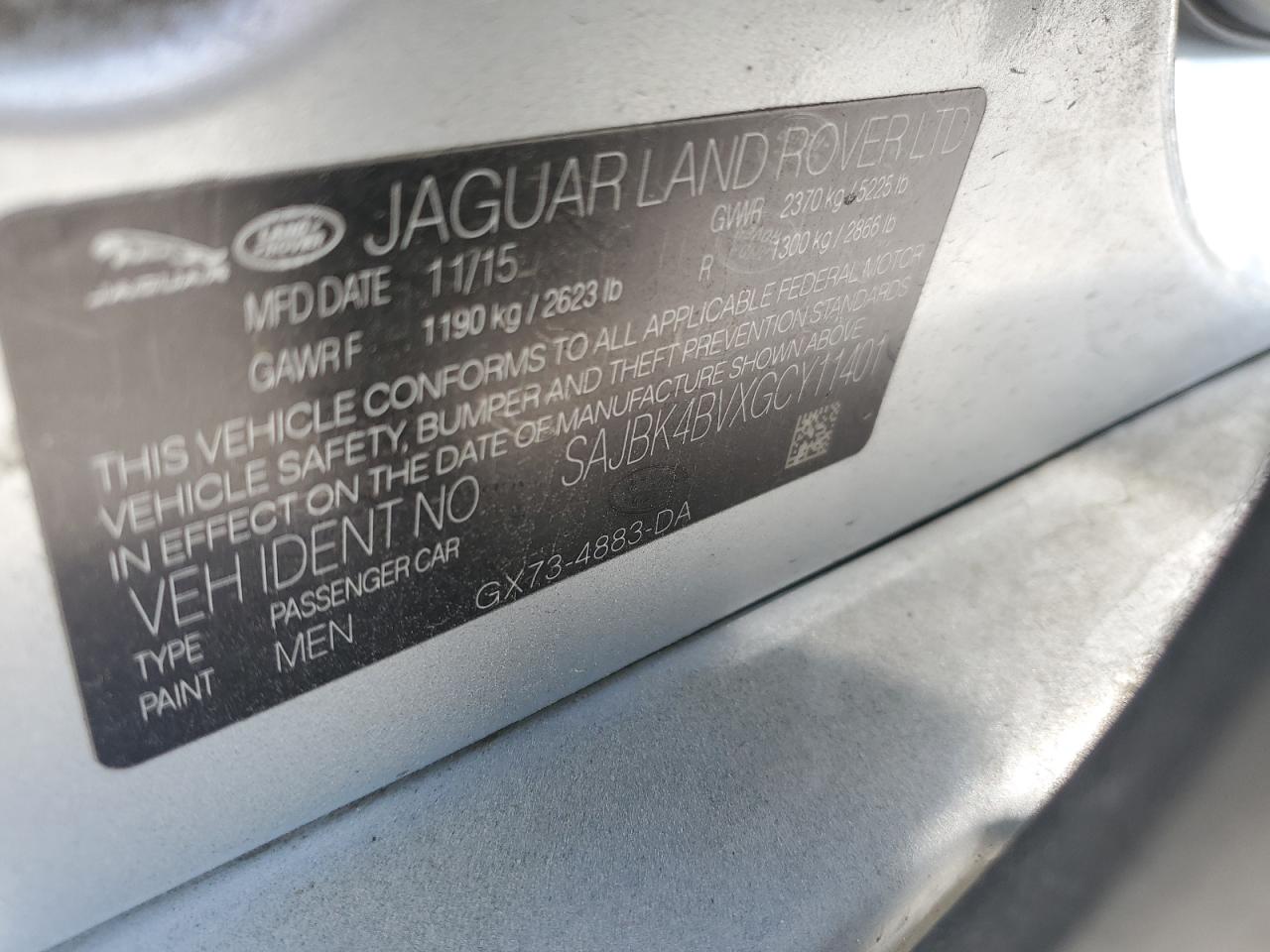 2016 JAGUAR XF PRESTIGE photo 21