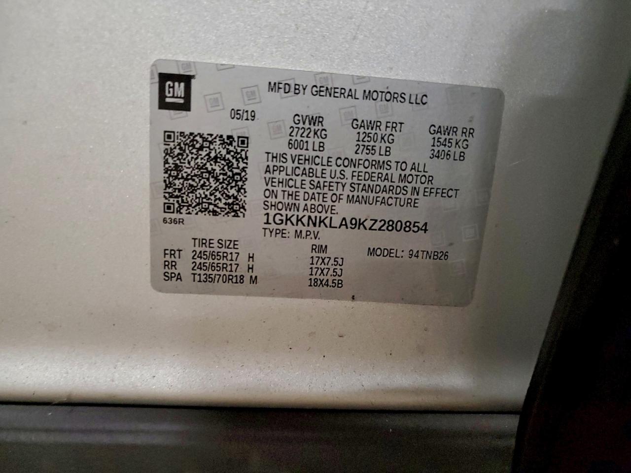2019 GMC ACADIA SLE photo 25