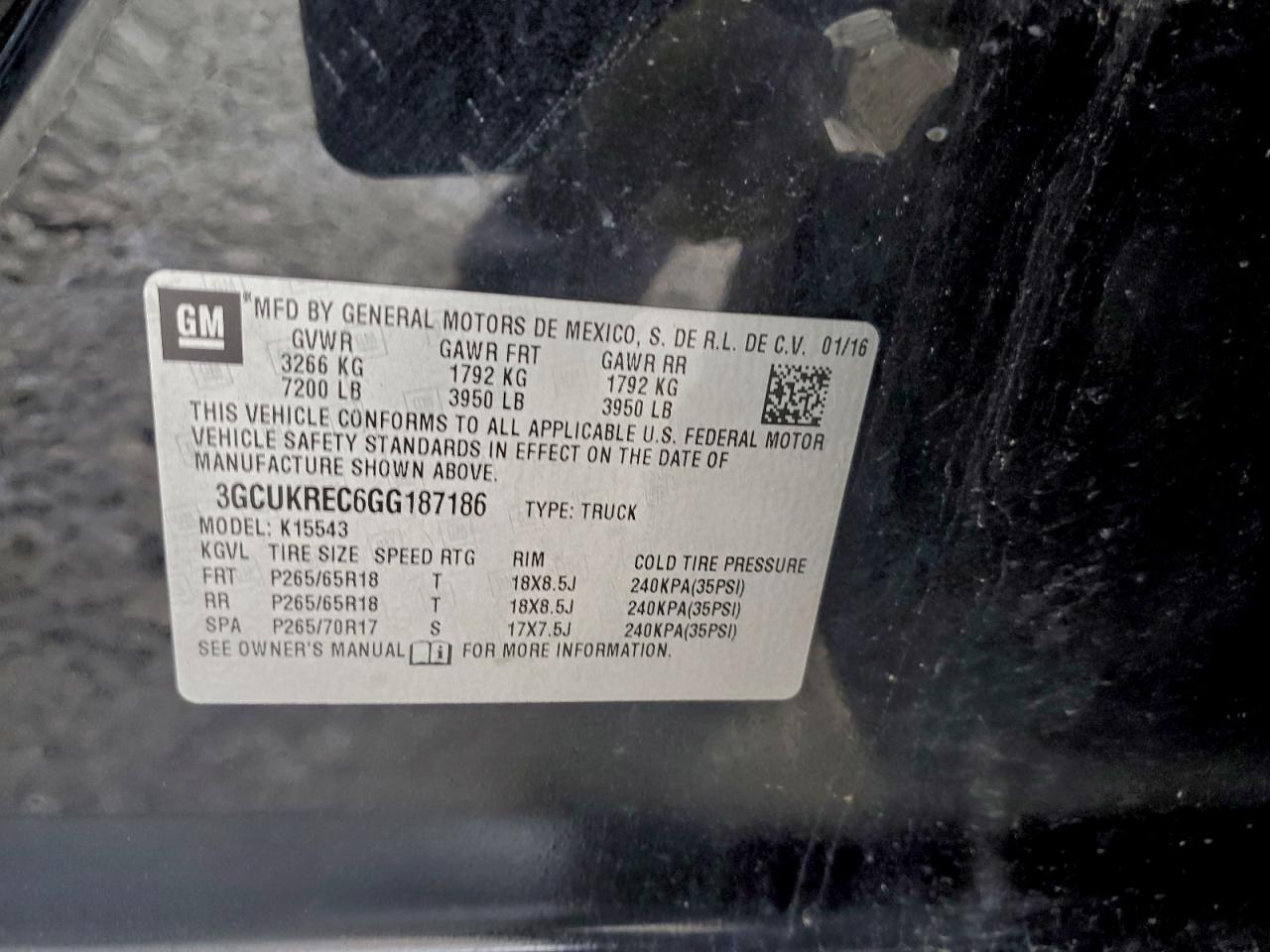 2016 CHEVROLET SILVERADO K1500 LT photo 13