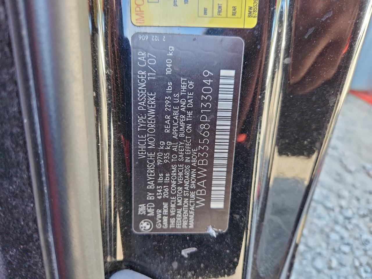 2008 BMW 328 I photo 12