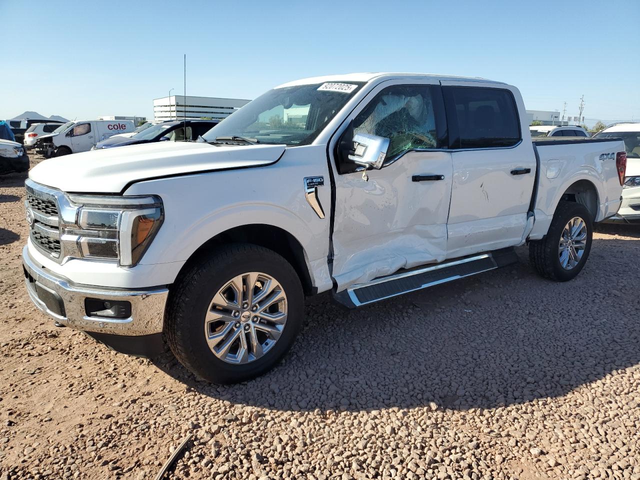 2025 FORD F150 LARIAT — SIDE damage — photo 1