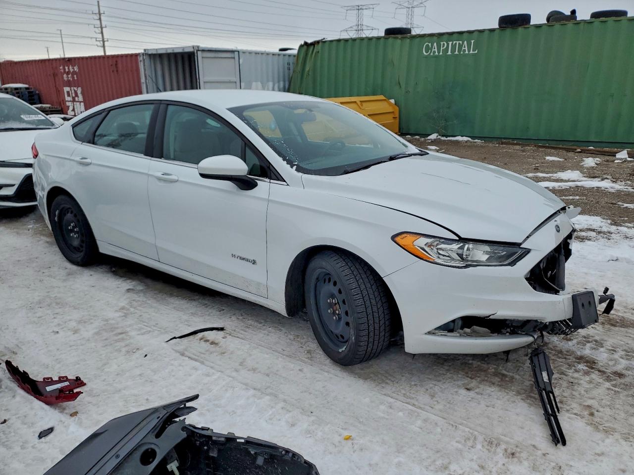 2018 FORD FUSION S HYBRID photo 4