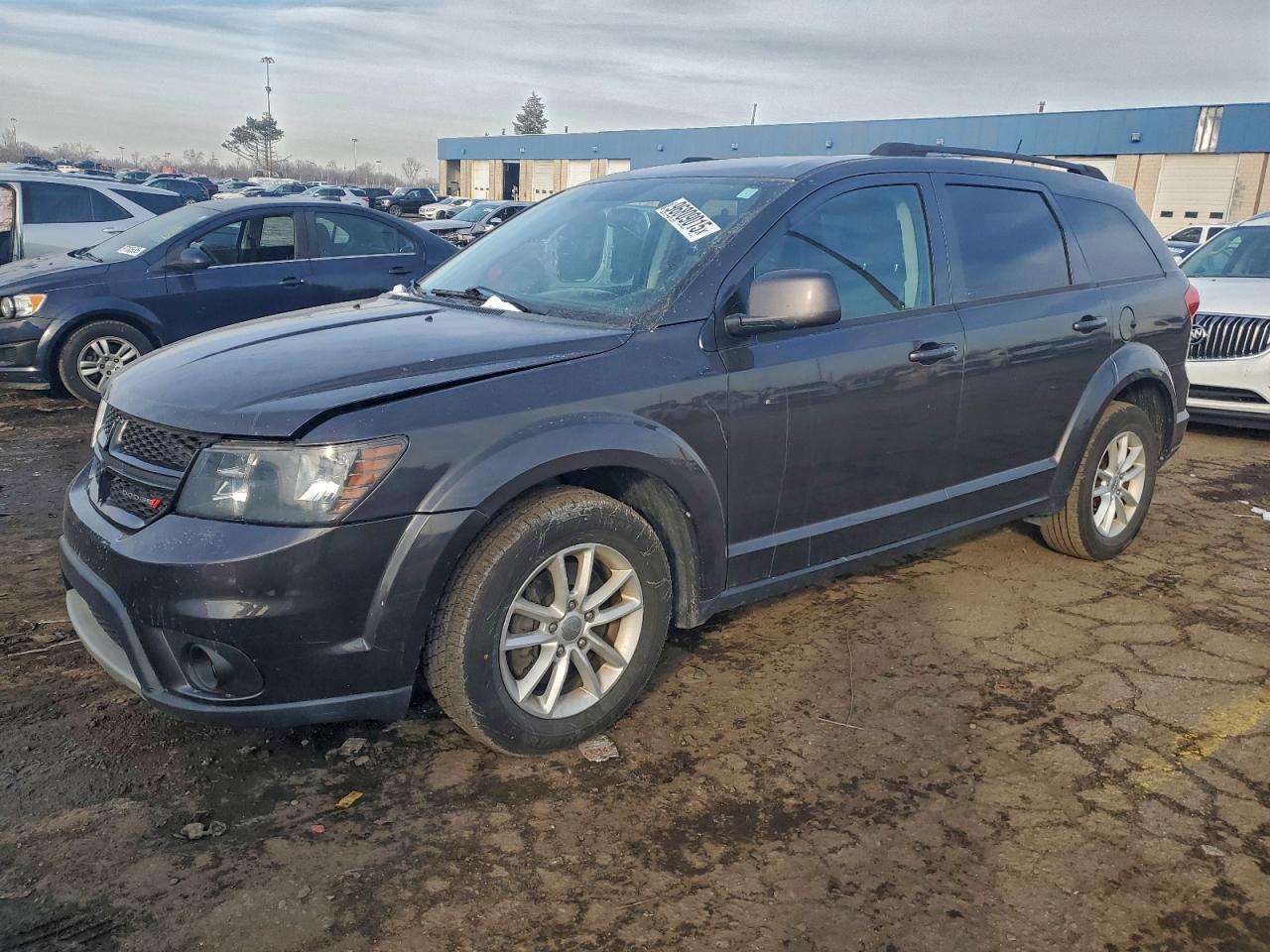 2017 DODGE JOURNEY SXT — FRONT END damage — photo 1