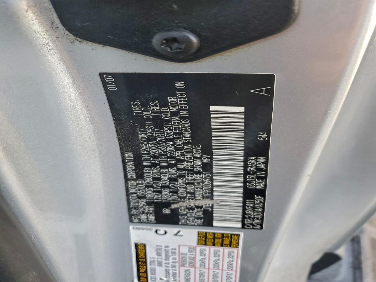 2007 TOYOTA FJ CRUISER photo 13