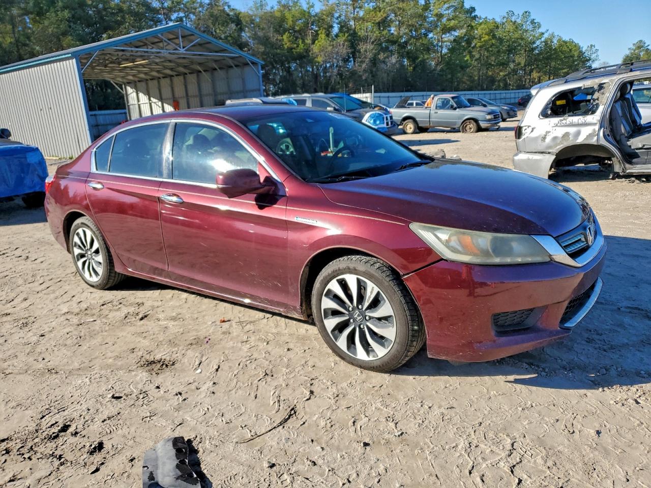 2014 HONDA ACCORD HYBRID EXL photo 4