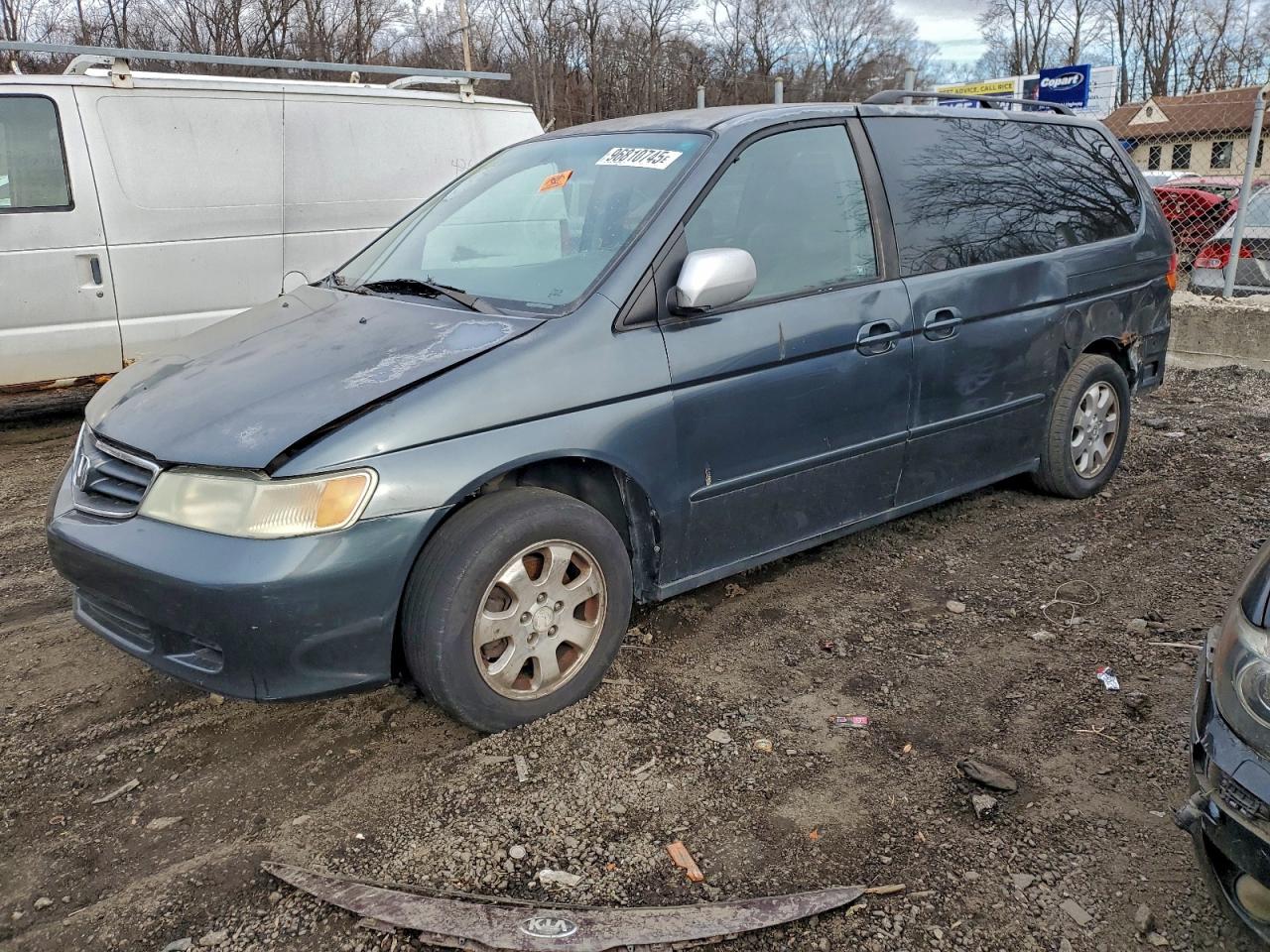 2003 HONDA ODYSSEY EXL — SIDE damage — photo 1