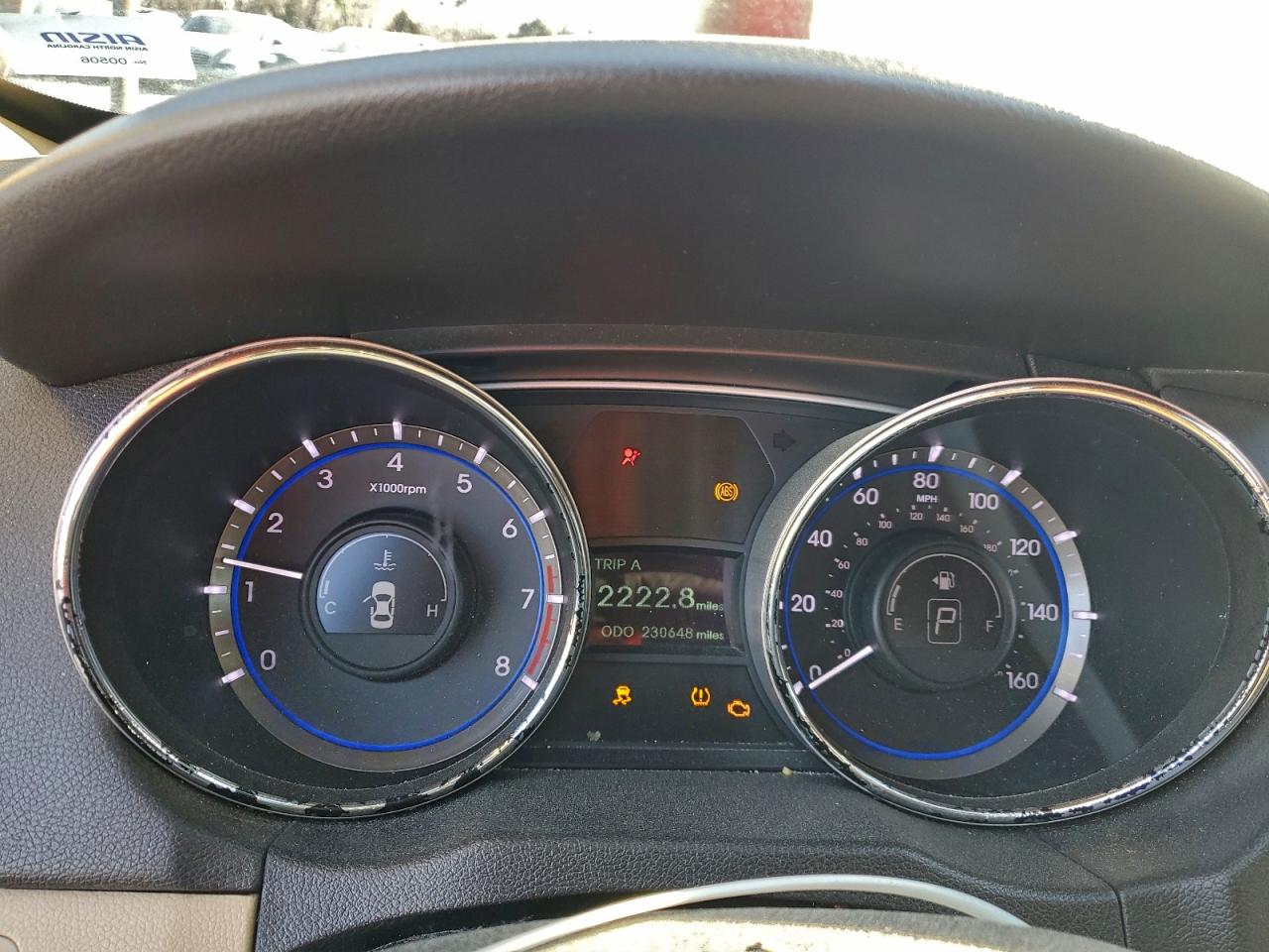 2014 HYUNDAI SONATA GLS photo 9