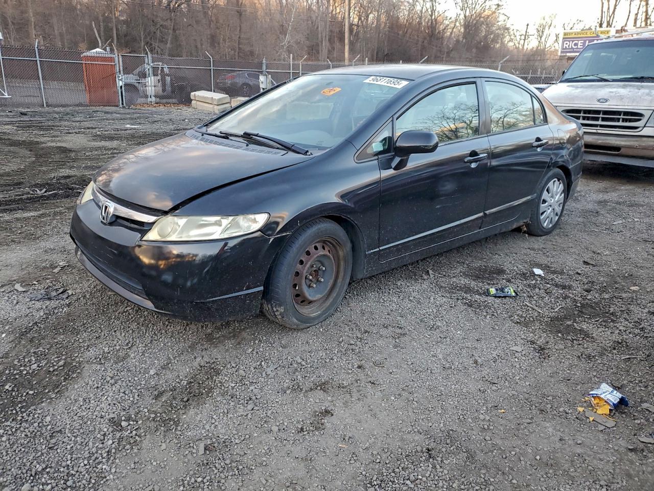 2006 HONDA CIVIC LX — FRONT END damage — photo 1
