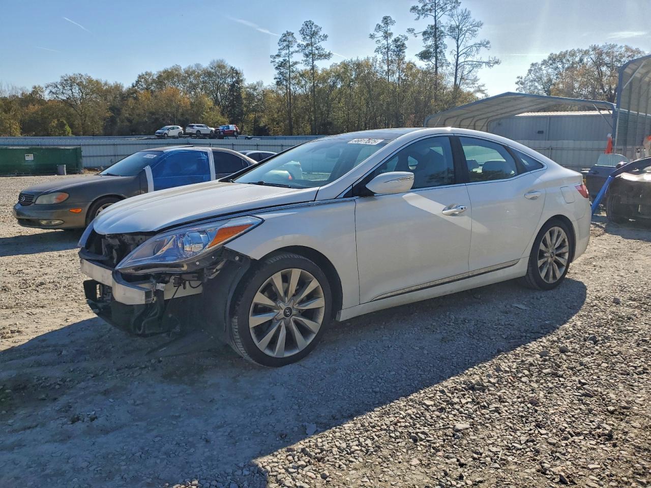 2016 HYUNDAI AZERA LIMITED — FRONT END damage — photo 1