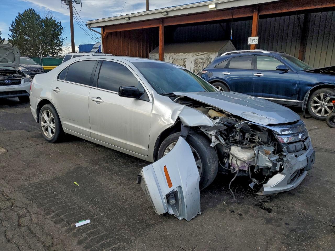2012 FORD FUSION SE photo 4