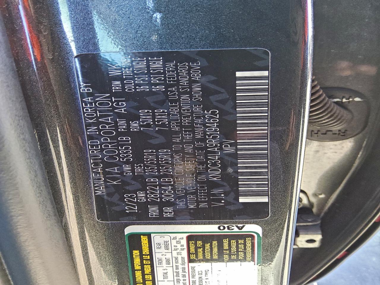 2024 KIA EV6 LIGHT photo 13