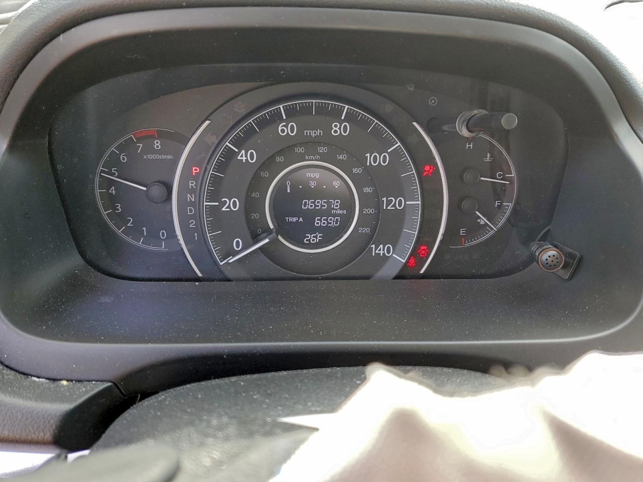 2012 HONDA CR-V EX photo 9