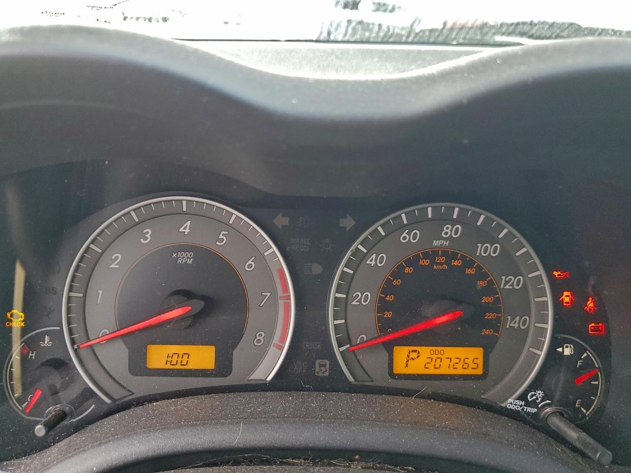 2009 TOYOTA COROLLA XRS photo 9