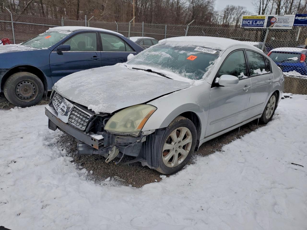 2007 NISSAN MAXIMA SE — FRONT END damage — photo 1