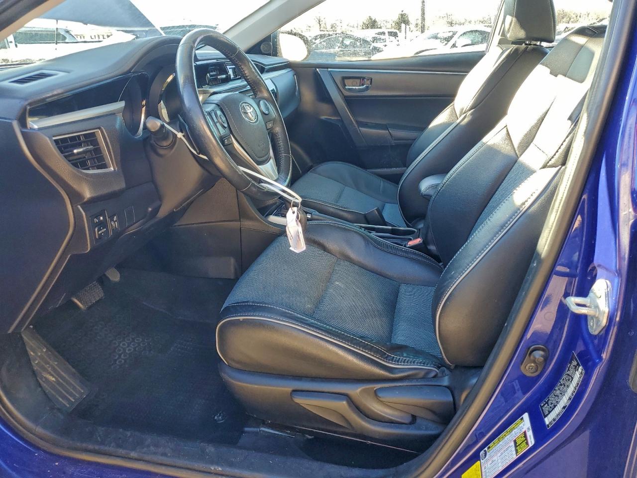 2016 TOYOTA COROLLA S PLUS photo 7