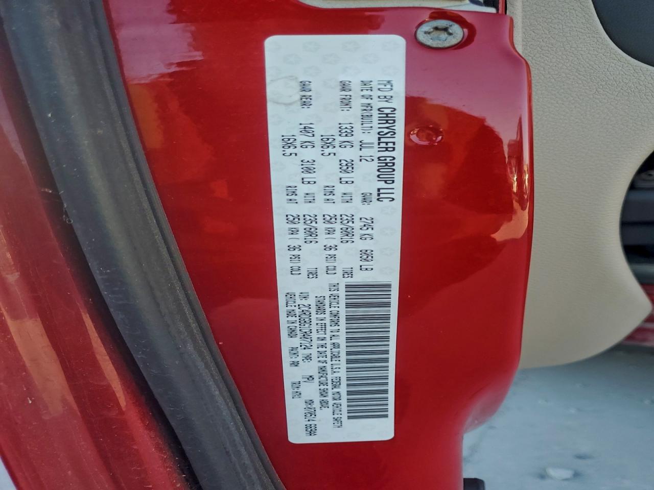 2012 DODGE GRAND CARAVAN SE photo 13