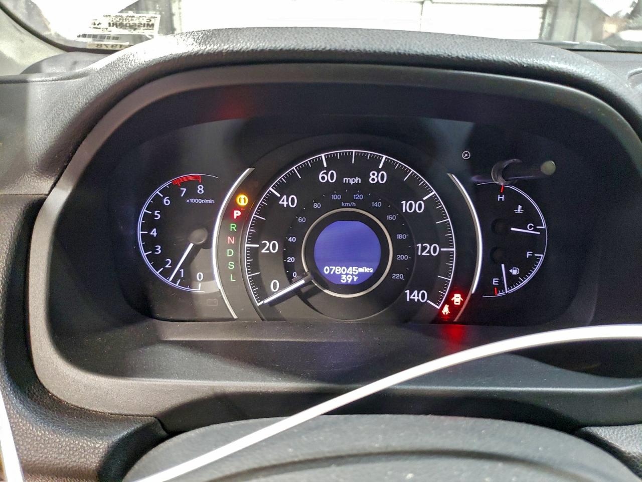 2016 HONDA CR-V TOURING photo 9