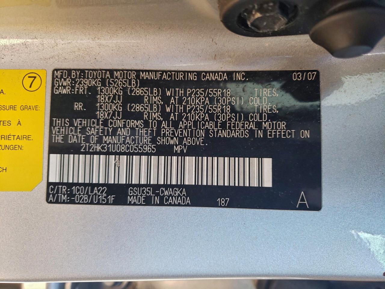 2008 LEXUS RX 350 photo 13