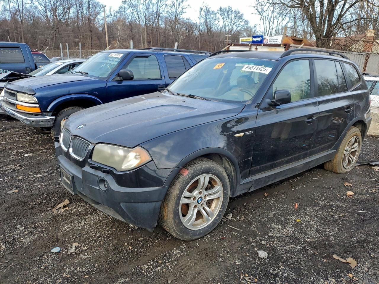 2004 BMW X3 3.0I — FRONT END damage — photo 1