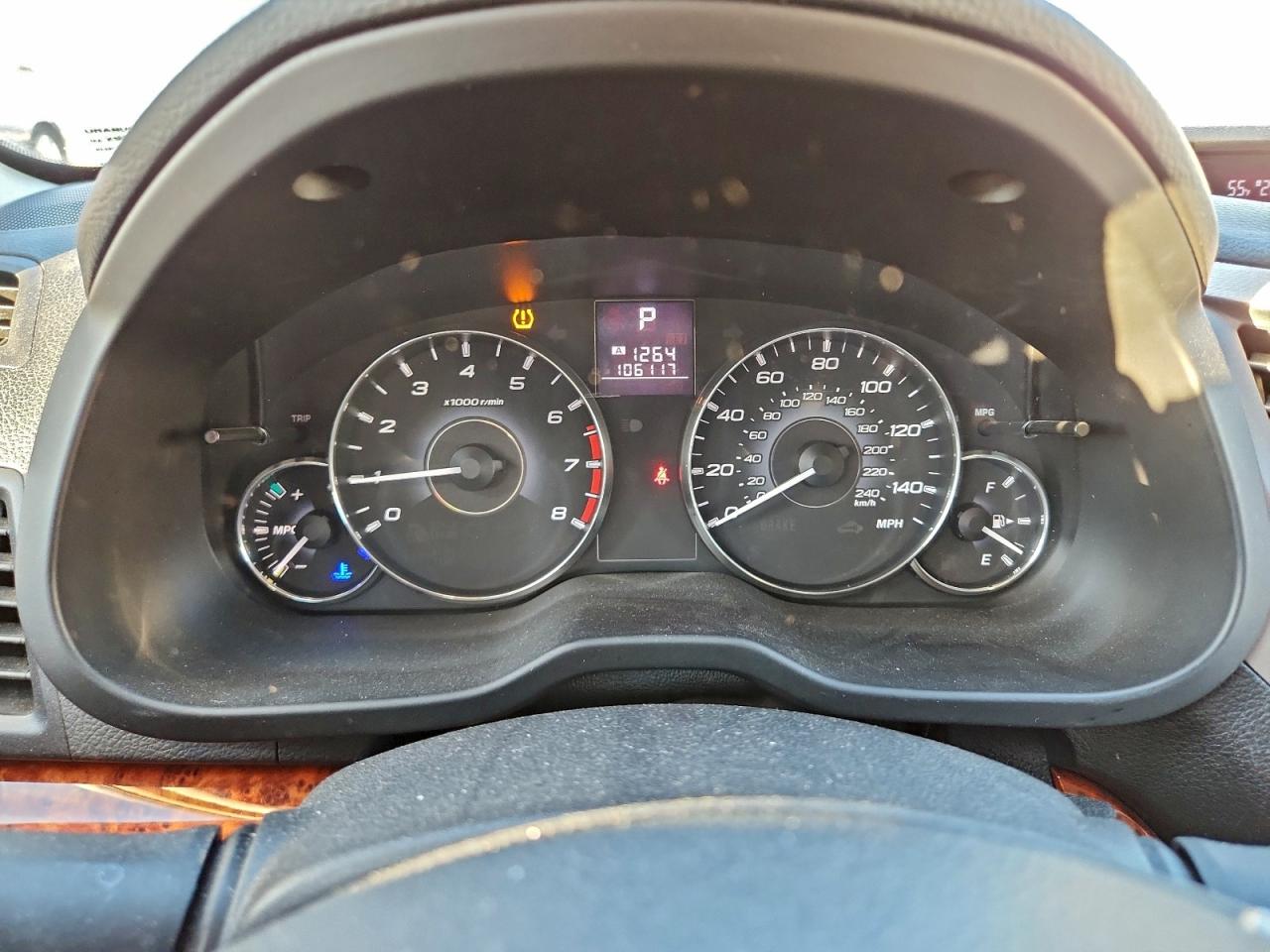 2012 SUBARU OUTBACK 2.5I LIMITED photo 9