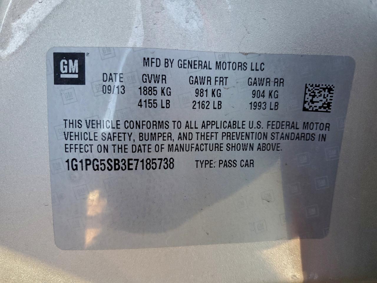 2014 CHEVROLET CRUZE LTZ photo 12