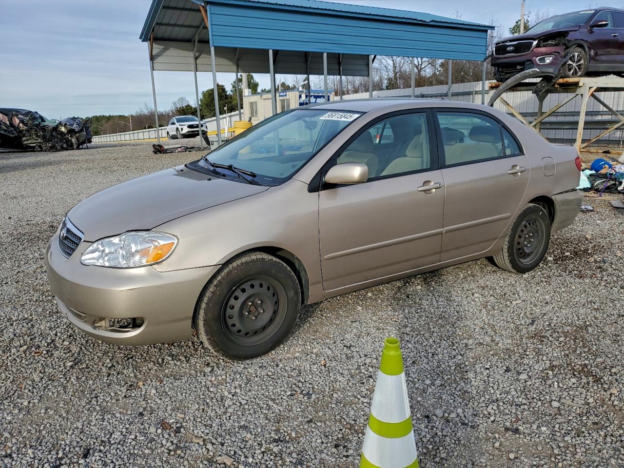 2005 TOYOTA COROLLA CE — FRONT END damage — photo 1