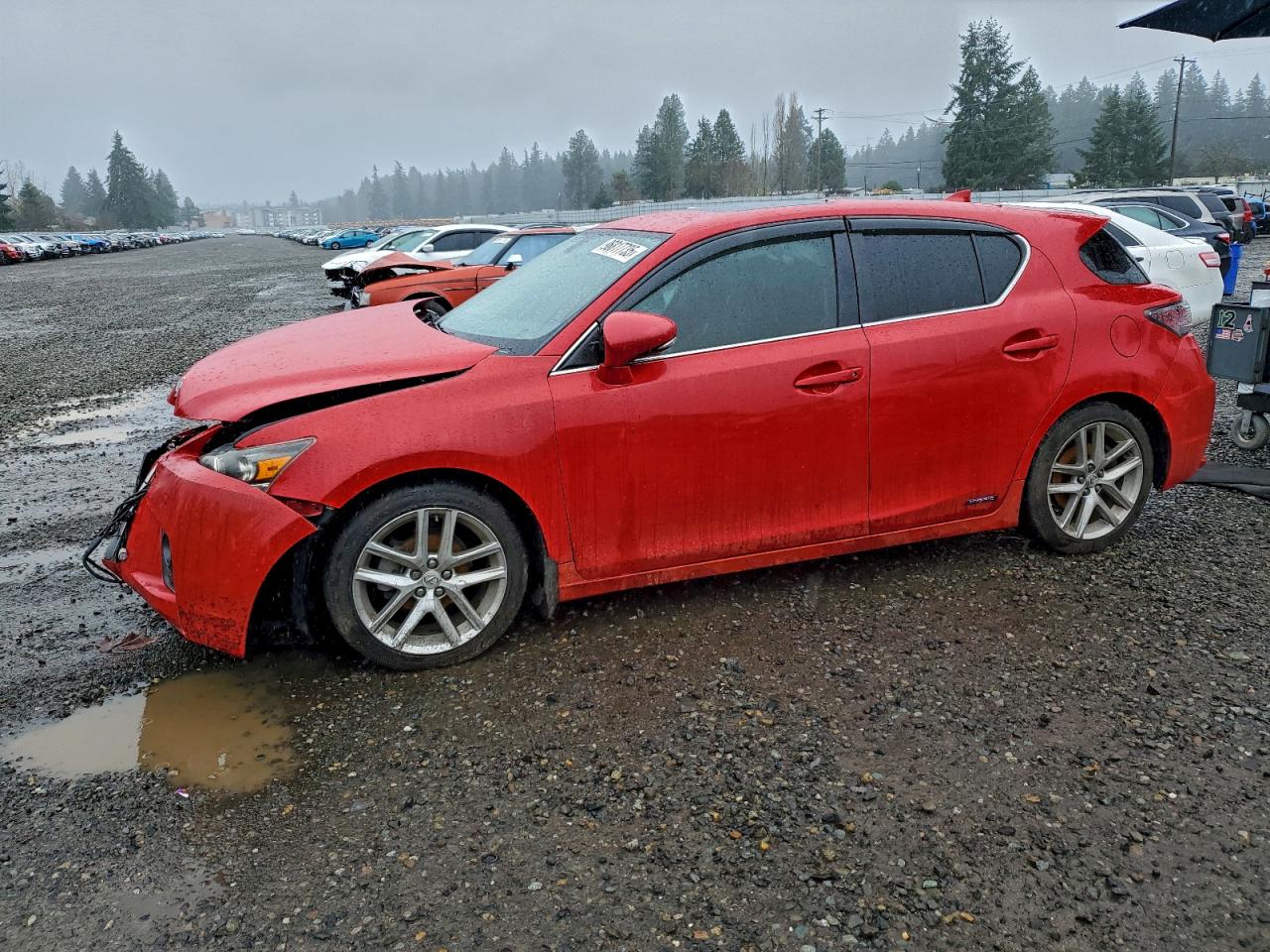 2015 LEXUS CT 200 — FRONT END damage — photo 1