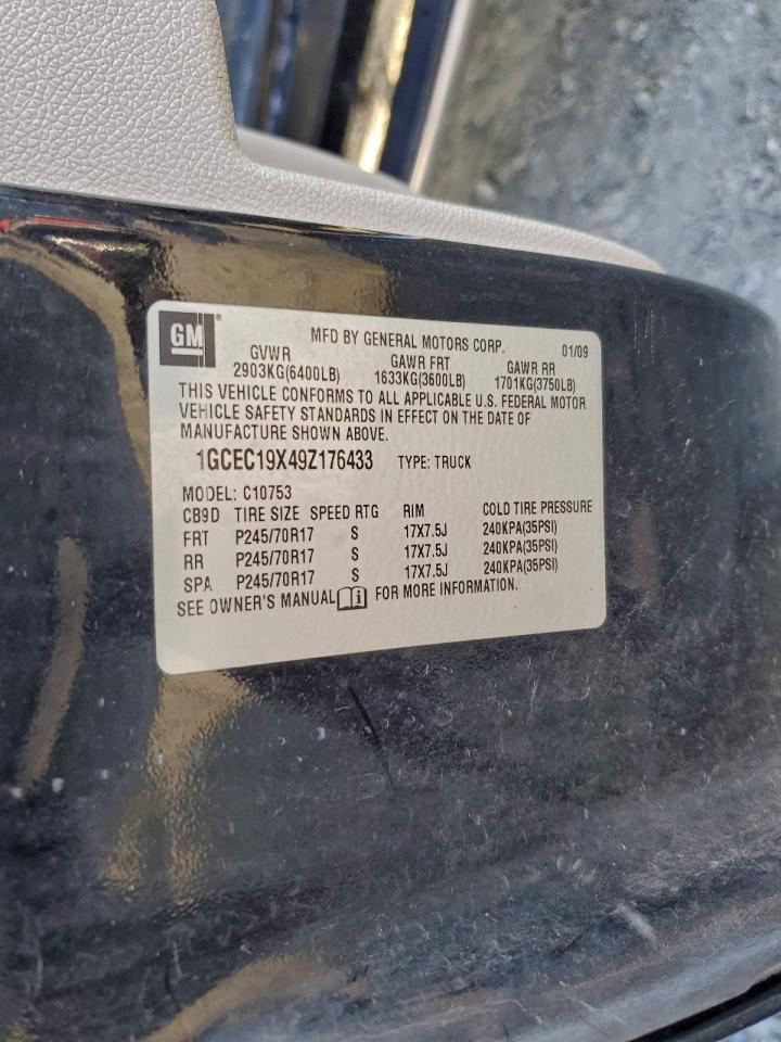2009 CHEVROLET SILVERADO C1500 photo 12