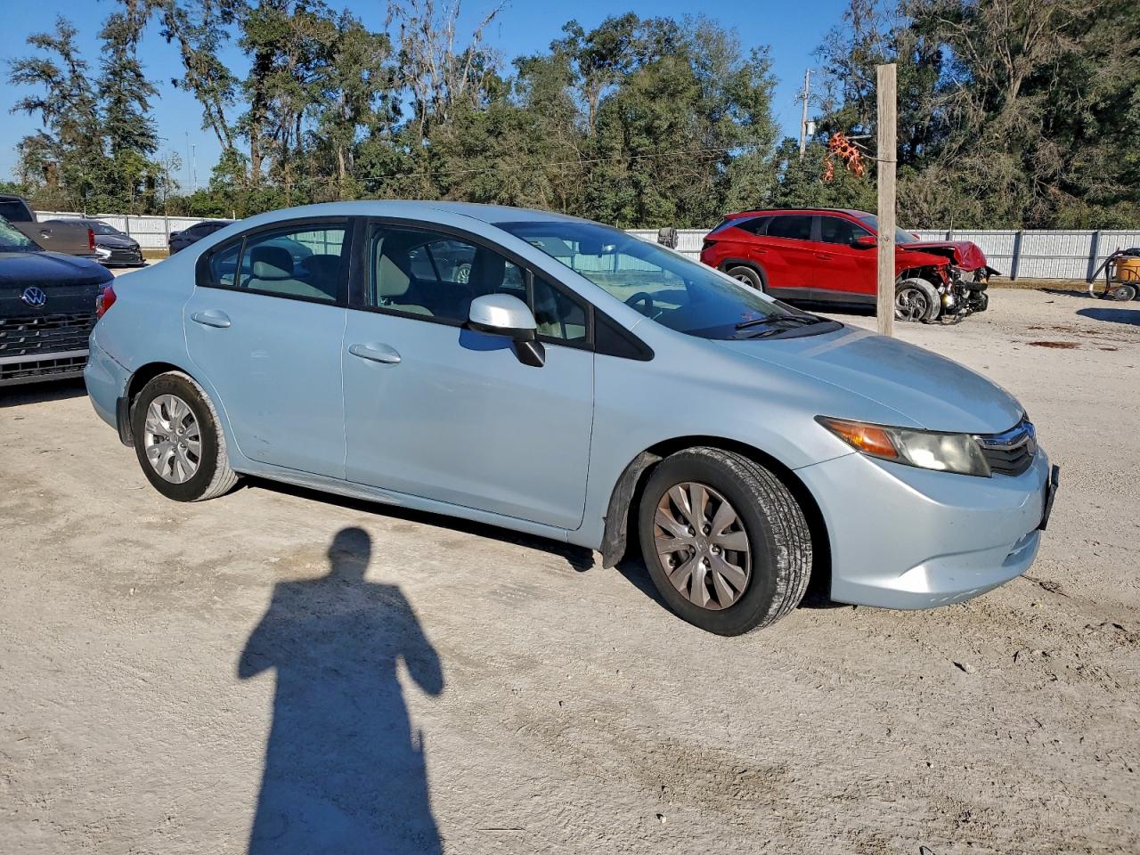 2012 HONDA CIVIC LX photo 4