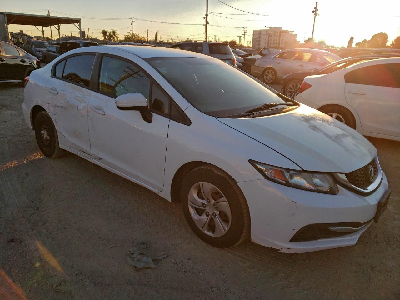 2015 HONDA CIVIC LX photo 4