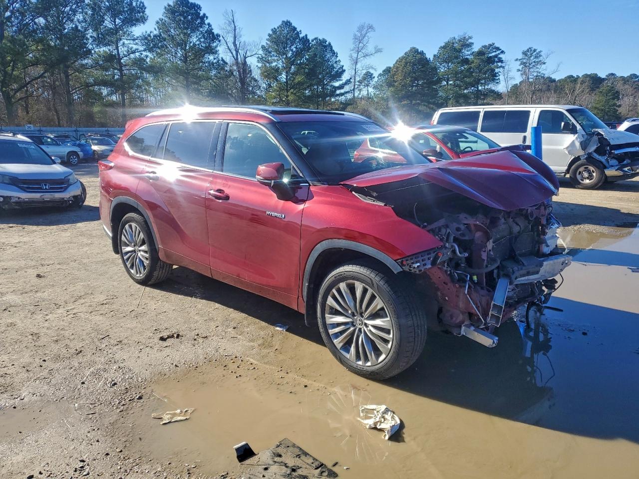 2021 TOYOTA HIGHLANDER HYBRID PLATINUM photo 4