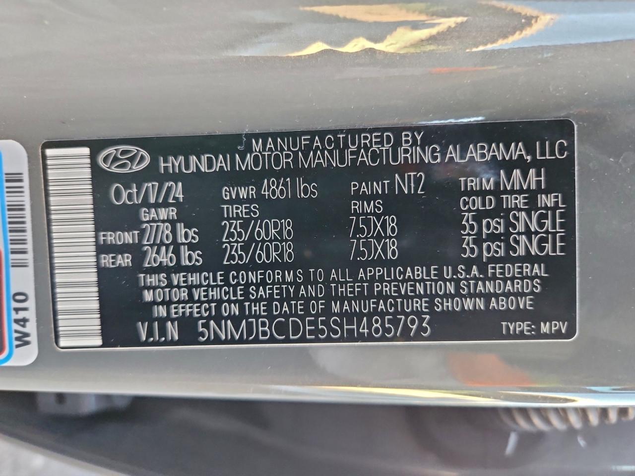2025 HYUNDAI TUCSON SEL photo 13