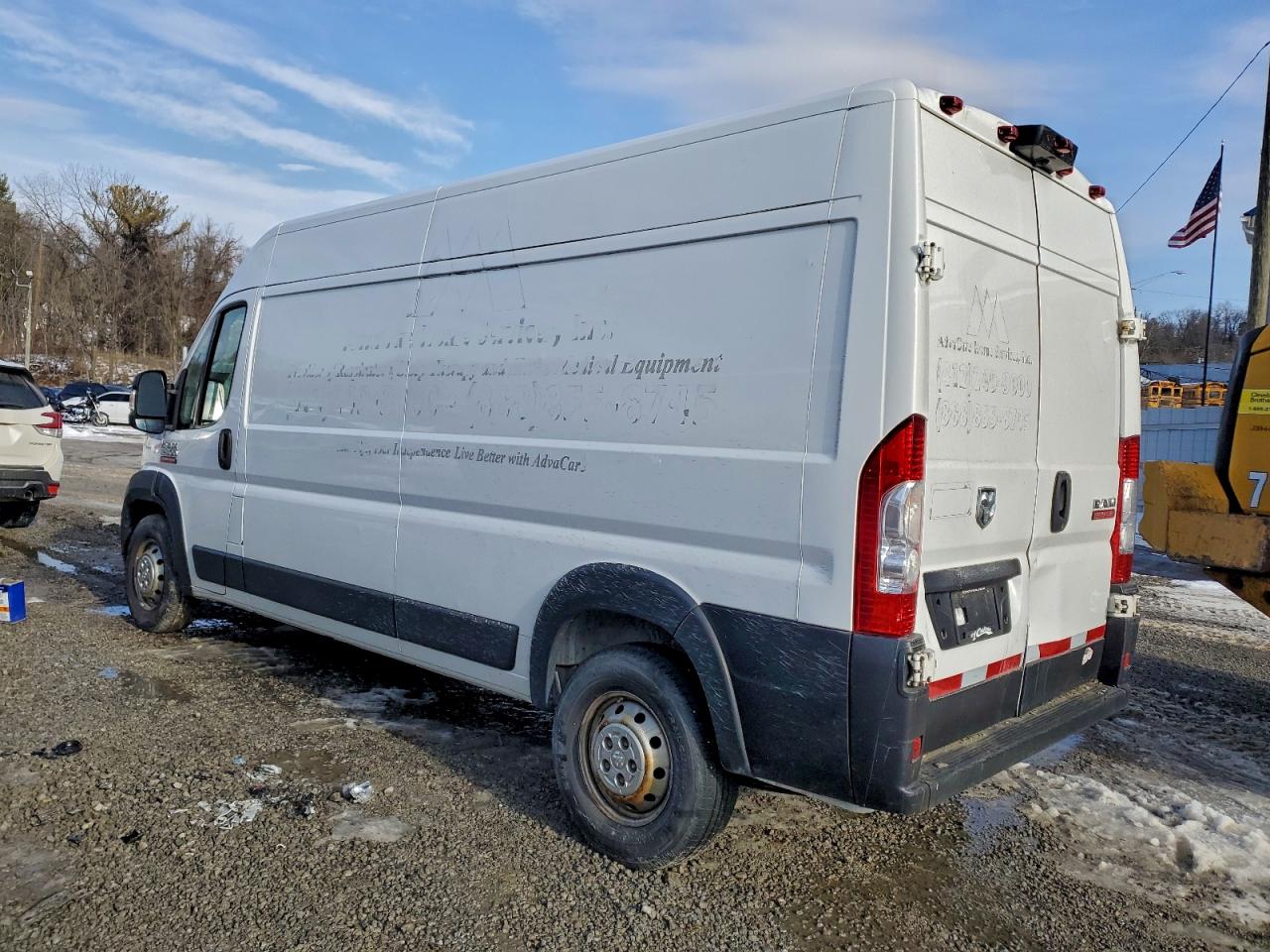 2020 RAM PROMASTER DELIVERY VAN photo 2