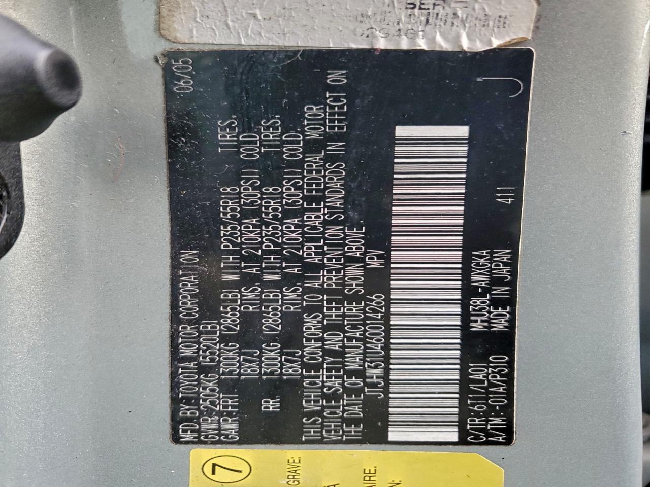 2006 LEXUS RX 400 photo 13