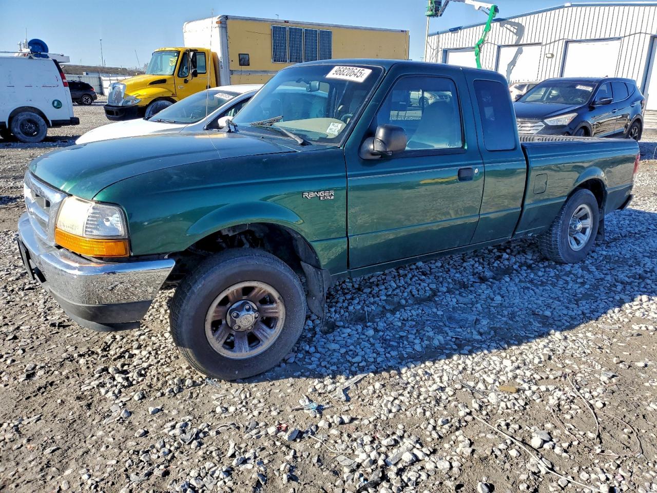 2000 FORD RANGER SUPER CAB — REAR END damage — photo 1