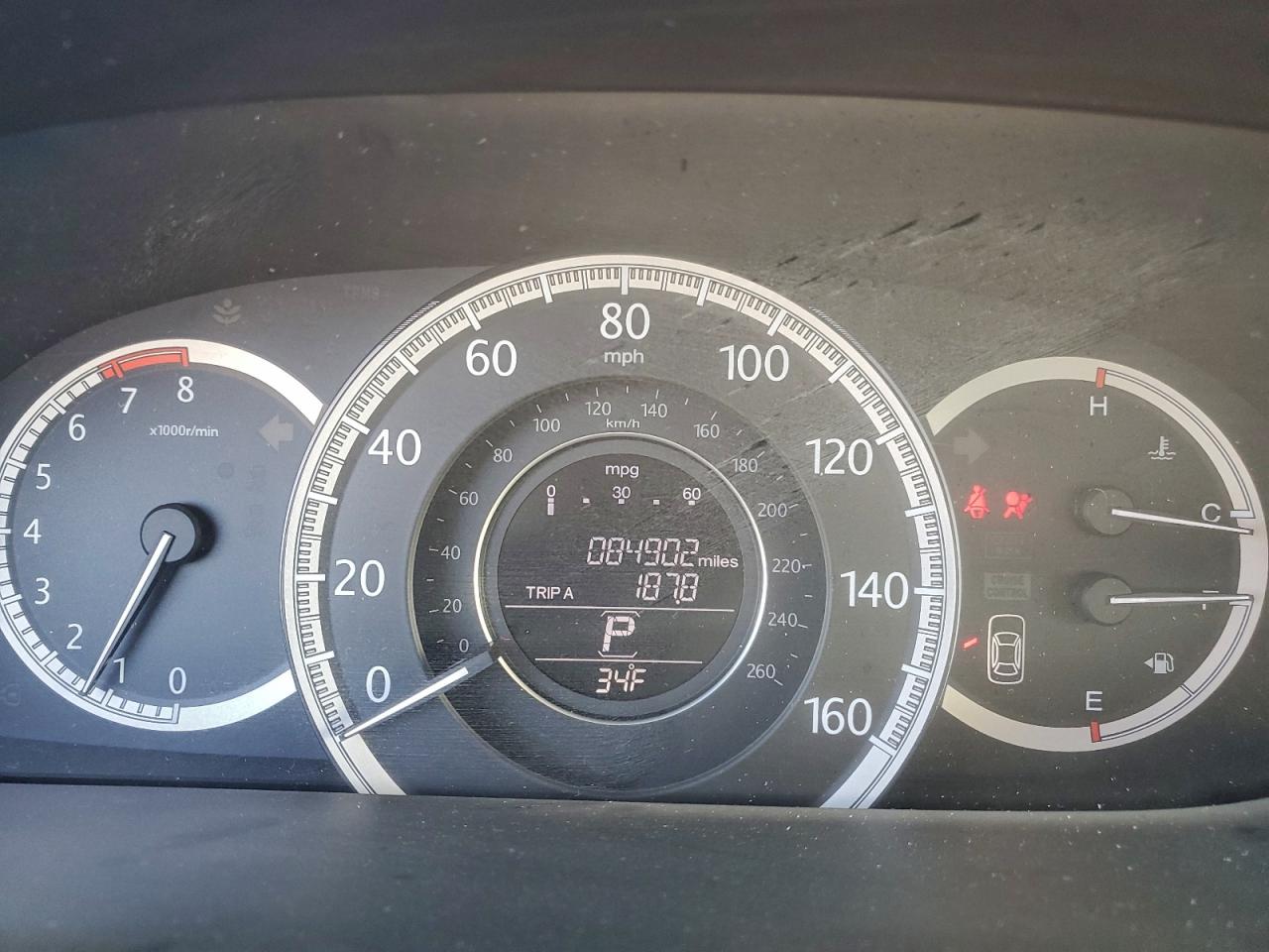 2013 HONDA ACCORD EXL photo 9