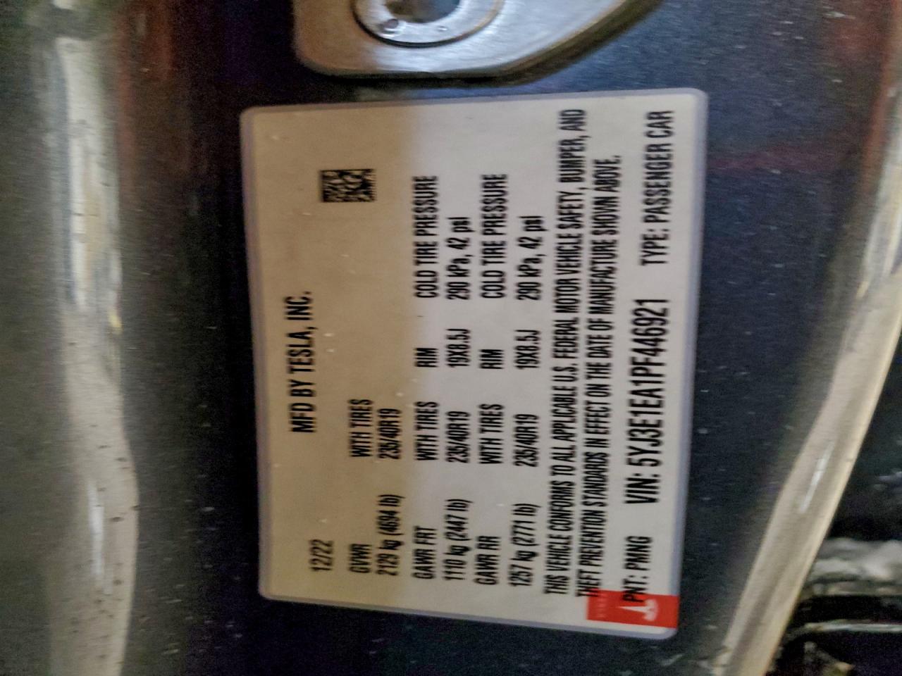 2023 TESLA MODEL 3 photo 12