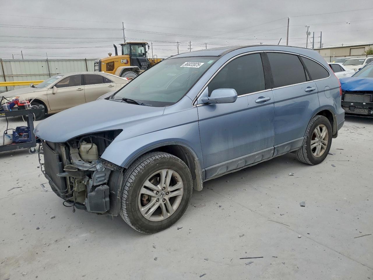 2010 HONDA CR-V EXL — FRONT END damage — photo 1