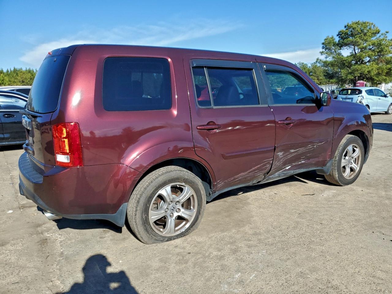 2015 HONDA PILOT EXL photo 3